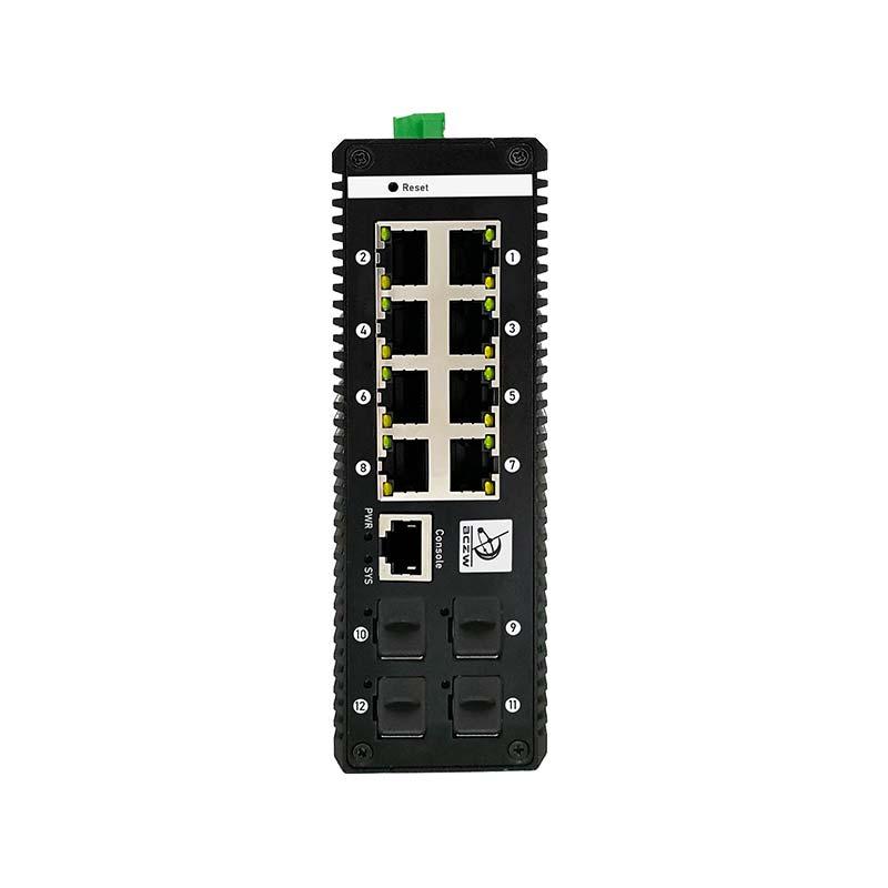 12 port industrial poe switch price