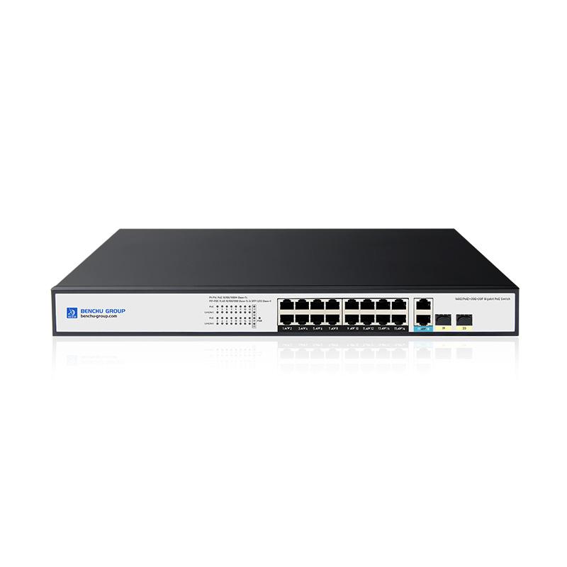 gigabit Switches 16 Port PoE+