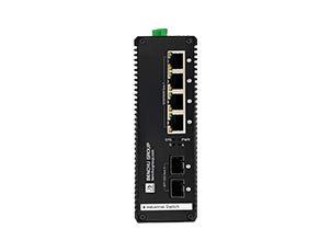 4 Ports Gigabit Managed Industrial Switch With 2 Gigabit SFP Uplink