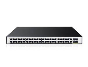 Gigabit 48 Port Ethernet Switch With 4 Gigabit SFP Uplink