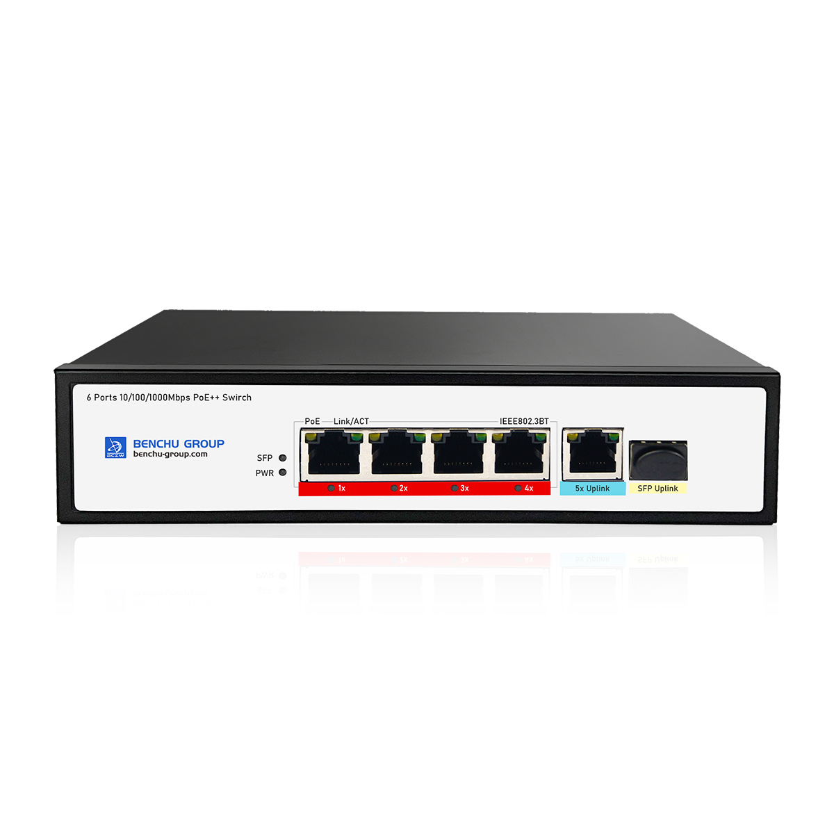 4 port POE++ switch HD Pictures