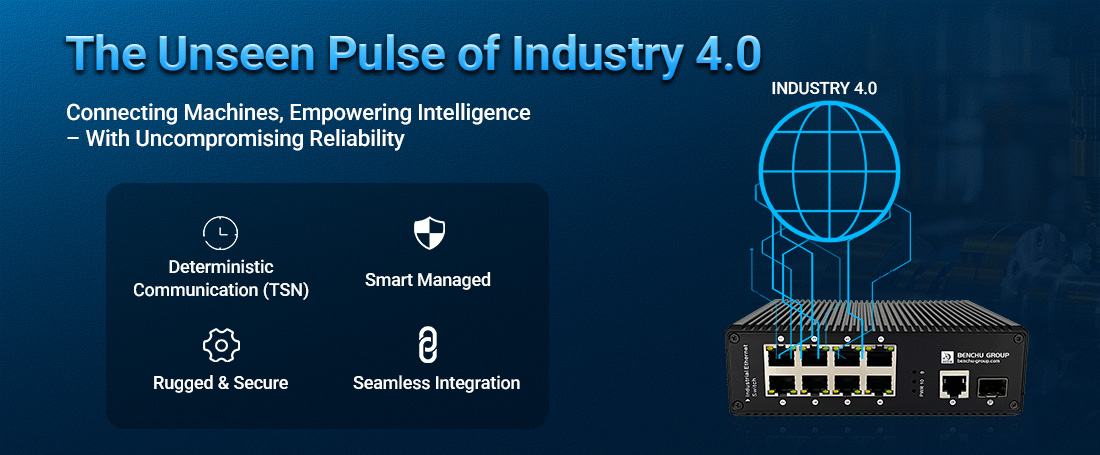 How Industrial Ethernet Switches Enable Industry 4.0 How Industrial Ethernet Switches Enable Industry 4.0