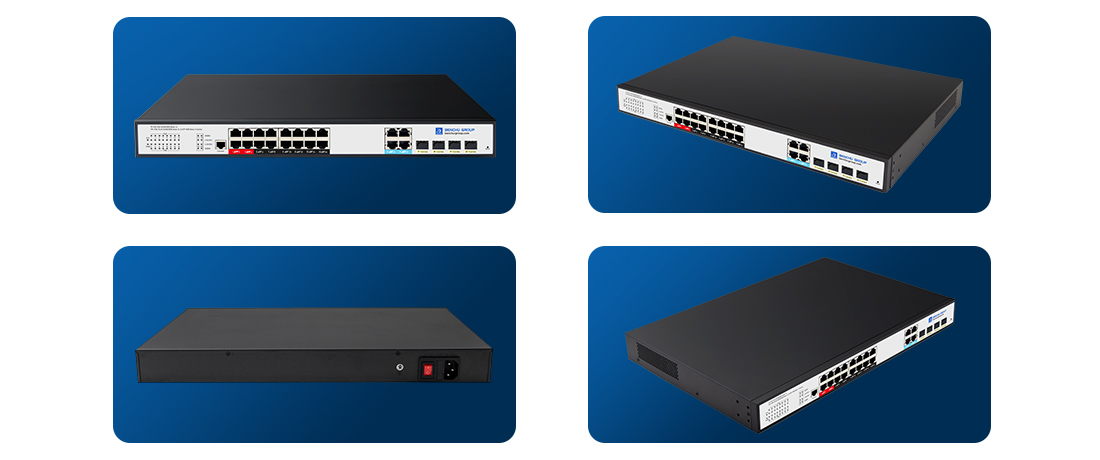 16-port Gigabit managed PoE++ switch 16-port Gigabit managed PoE++ switch