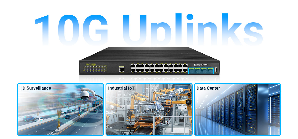 industrial PoE Switch ensures ultra-fast connectivity for core network infrastructure industrial PoE Switch ensures ultra-fast connectivity for core network infrastructure