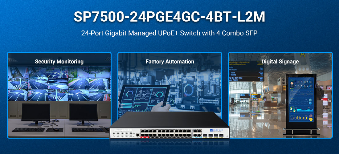 managed PoE++ switch