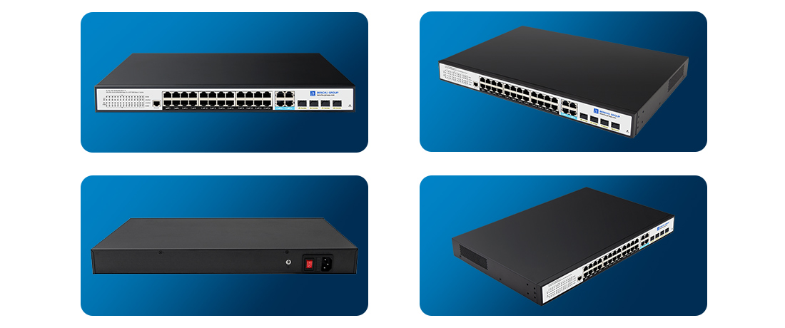 24 port PoE ethernet switch