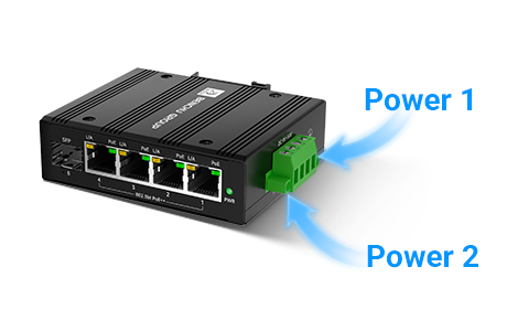 Dual Power Input Dual Power Input