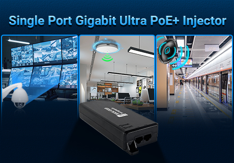 Benchu ​​Group lanza con éxito el inyector PoE+ Gigabit Ultra de un solo puerto PSE102-GE-90W.