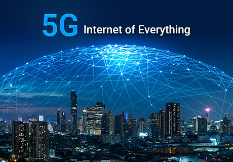 La era 5G comienza a una nueva época de Internet de todo.