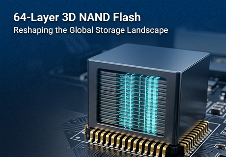 La producción en masa de memoria flash NAND 3D de 64 capas por parte de YMTC podría transformar el panorama del mercado global de chips de almacenamiento.