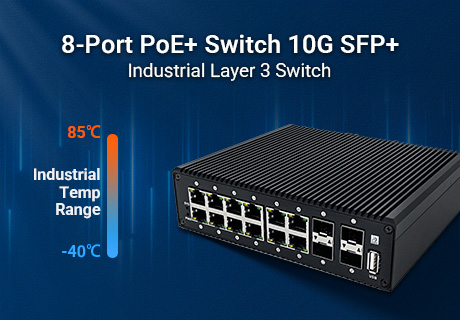 Benchu ​​Group lanza el potente conmutador industrial IES7511: conmutador PoE+ de 8 puertos con enlaces ascendentes SFP+ de 10 G para redes de misión crítica.