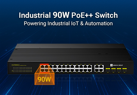 Impulsando el borde: PoE++ de 90 W de última generación impulsa el IoT industrial y la automatización.