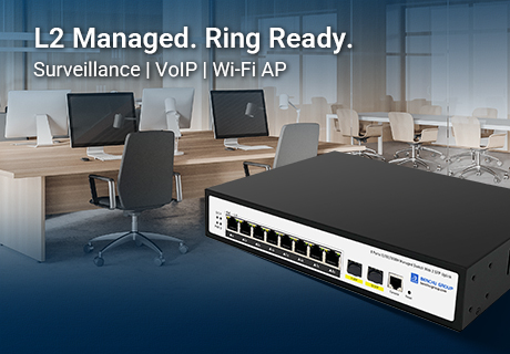 Benchu ​​Group amplía su cartera de productos de red con el SP7500-8PGE2GF-L2M: un switch PoE+ gestionado de capa 2 compacto diseñado para ofrecer fiabilidad y seguridad.